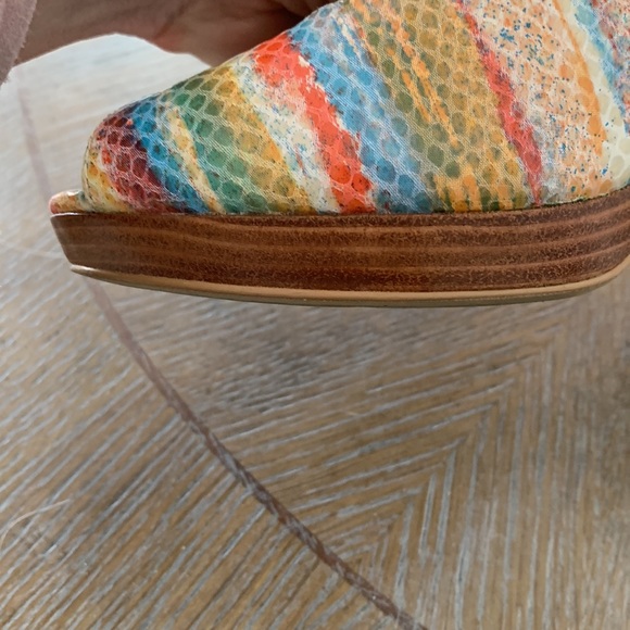 Moda Spana sling back heels size 9.5 - Picture 6 of 7